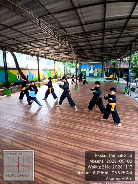 Foto absensi Pencak Silat