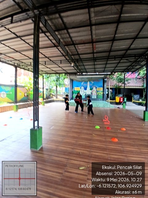 Foto absensi Pencak Silat
