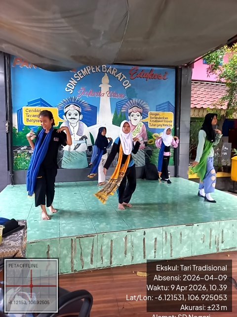Foto absensi Tari Tradisional