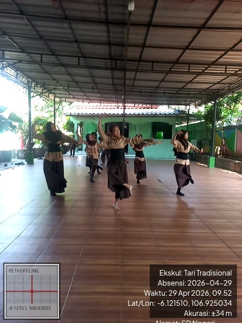 Foto absensi Tari Tradisional