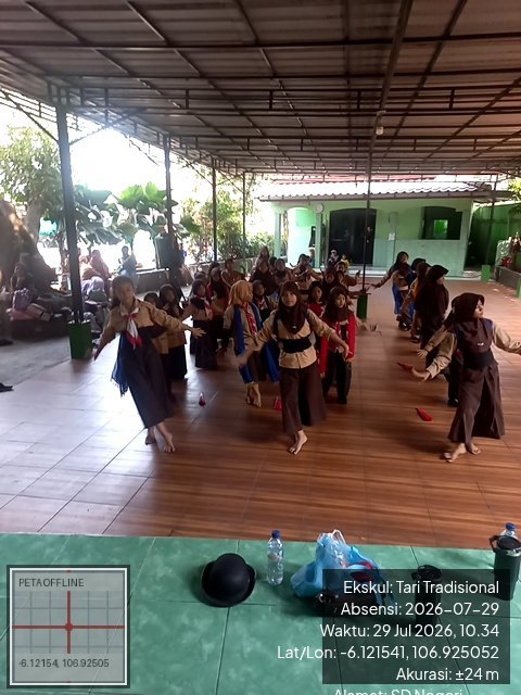 Foto absensi Tari Tradisional