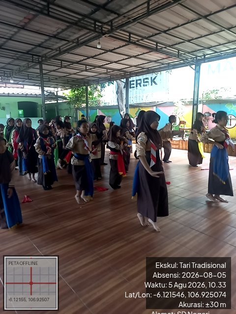 Foto absensi Tari Tradisional