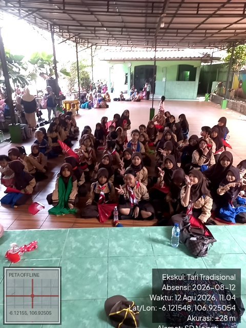 Foto absensi Tari Tradisional