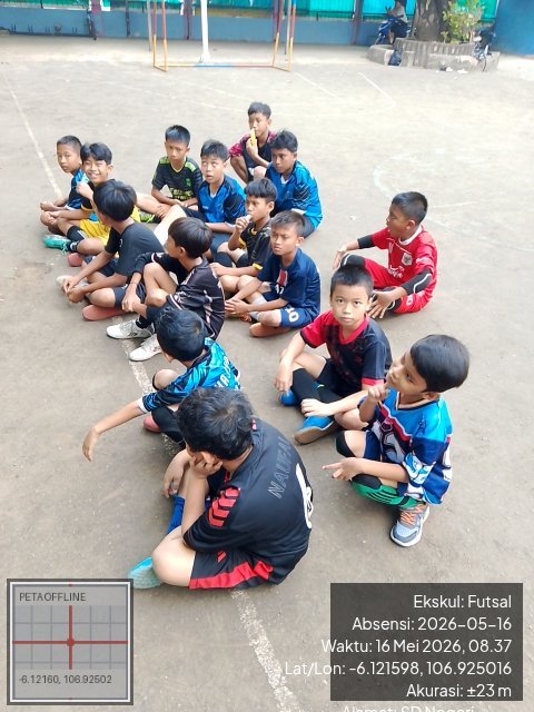 Foto absensi Futsal