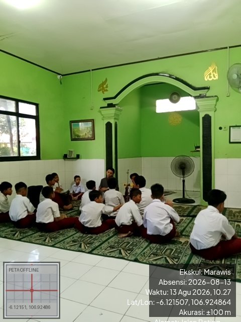 Foto absensi Marawis