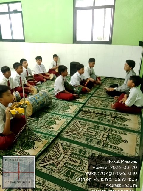 Foto absensi Marawis