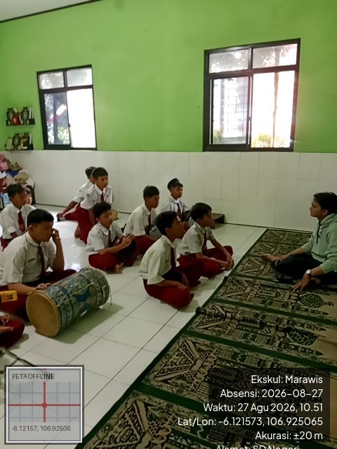 Foto absensi Marawis