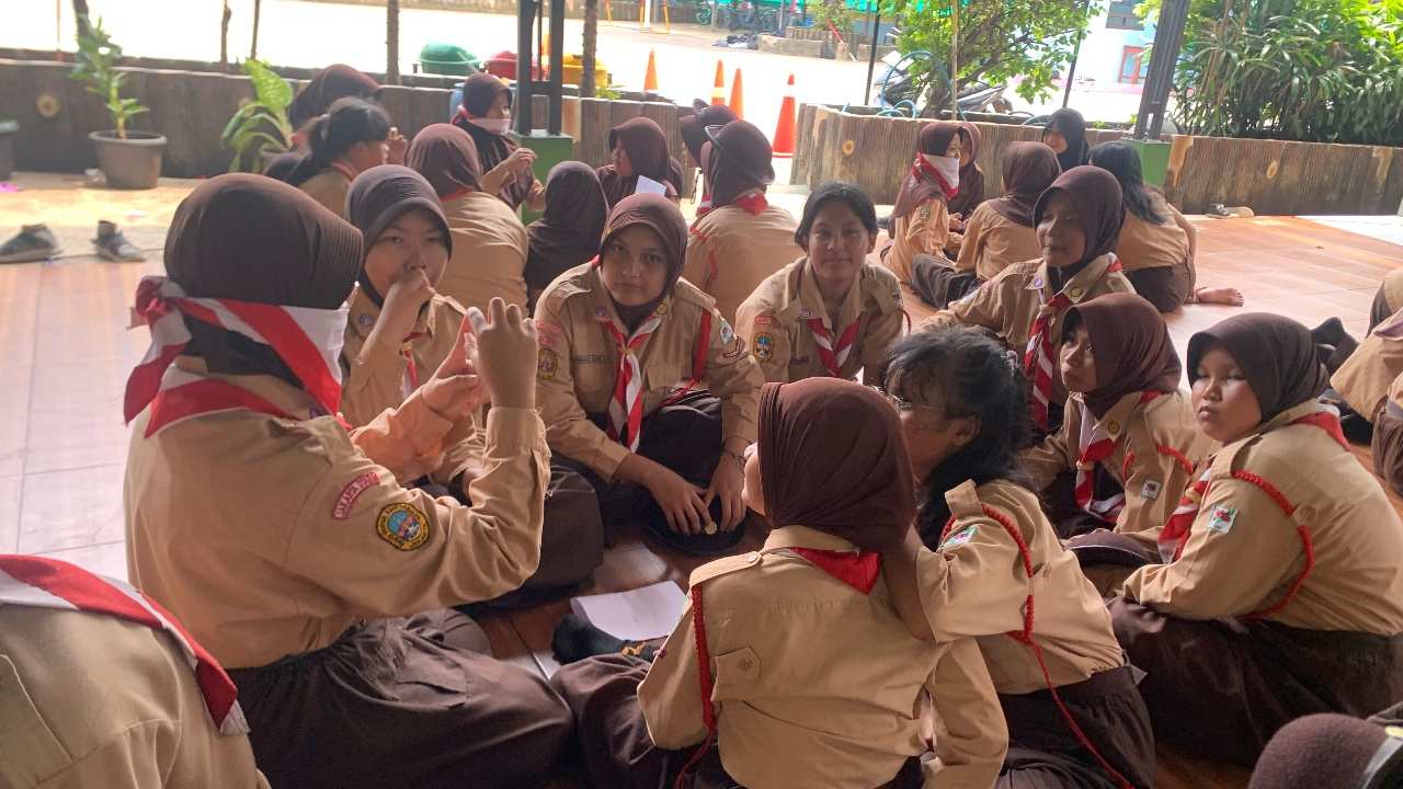 Foto ekskul Pramuka Penggalang